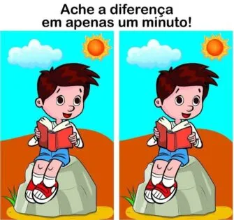 Ache a Diferença: O Menino na Rocha e o Desafio em 1 Minuto