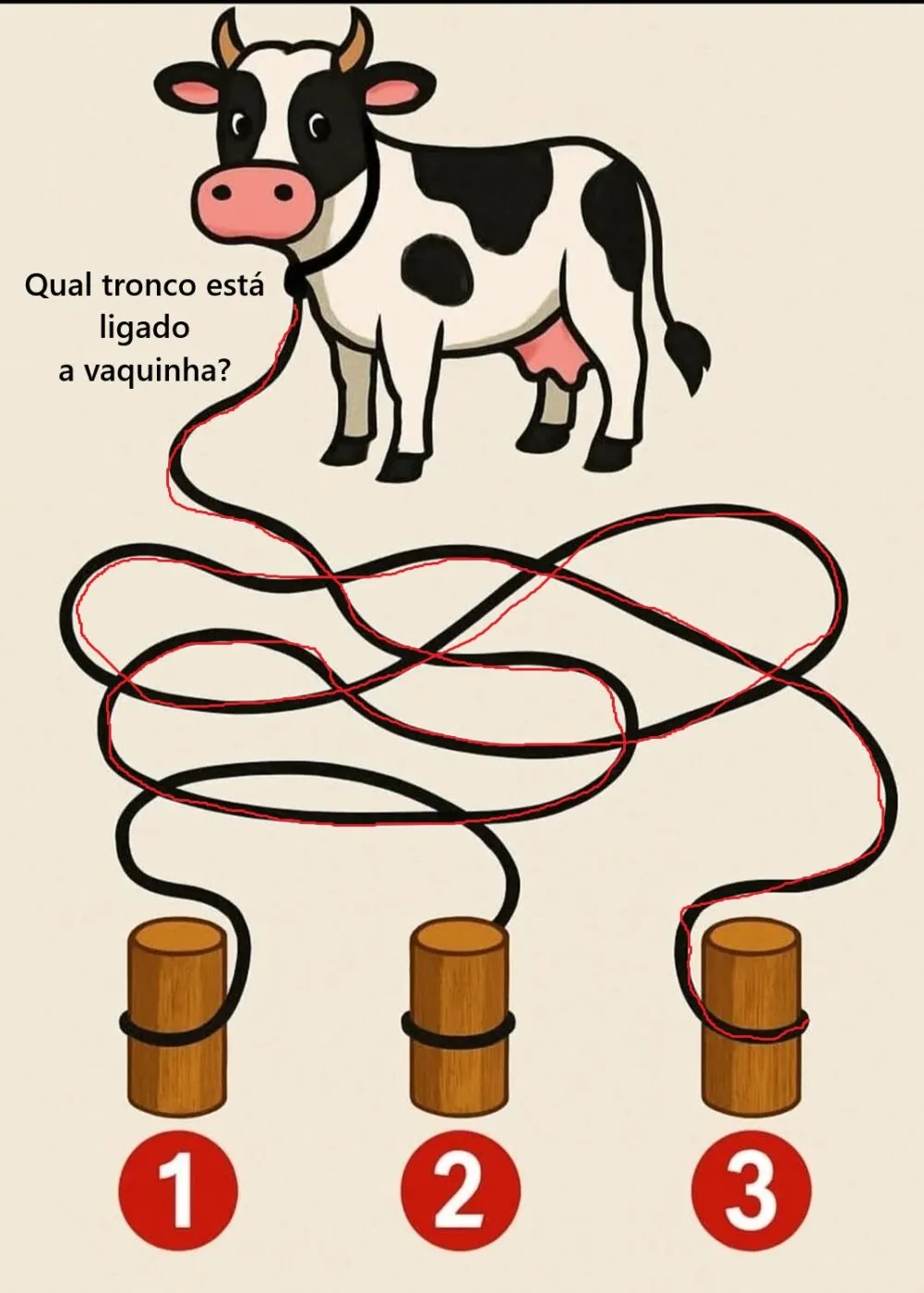 Qual tronco está ligado à vaquinha? Veja a Resposta Qual tronco está ligado à vaquinha?