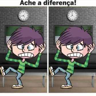 Ache a Diferença: O Menino Aflito na Sala de Aula