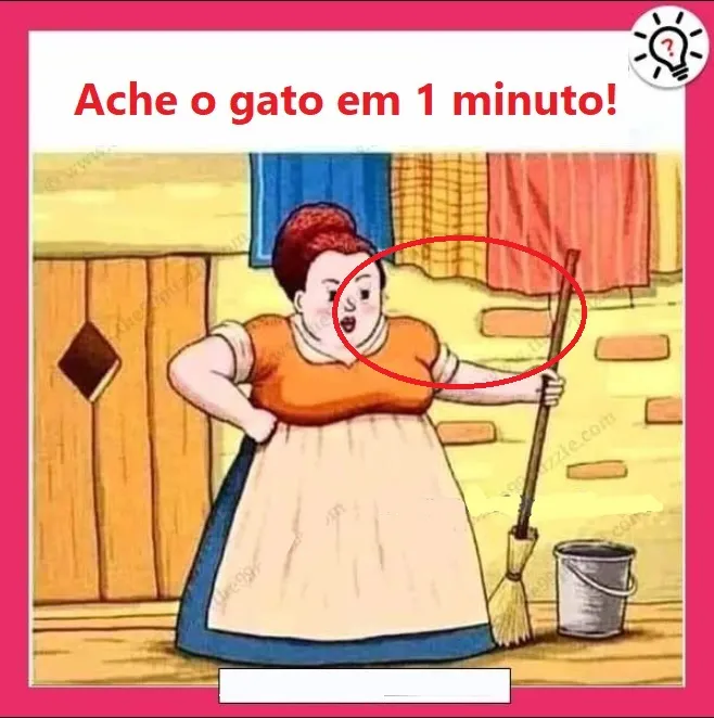 Teste Visual: Ache o gato em menos de um minuto
