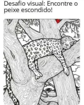 Teste Visual: Encontre o Peixe Escondido
