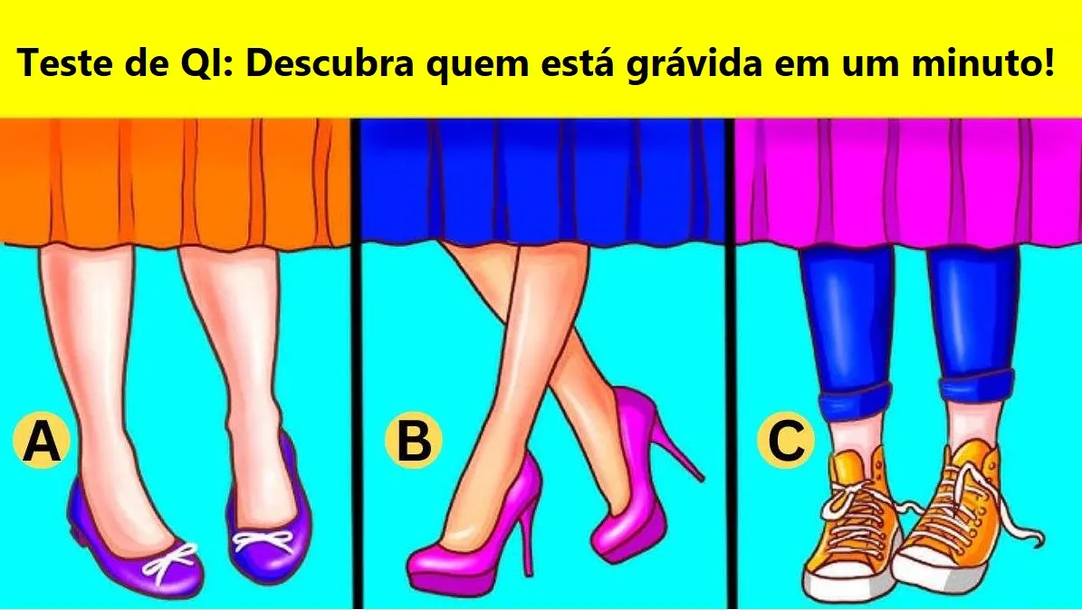 Teste de QI: Descubra quem está grávida em um minuto