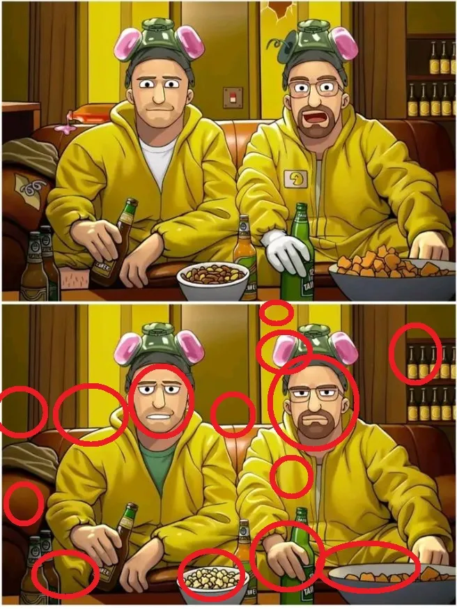 ache as diferenças em apenas um minuto cena iconica de breaking bad resposta