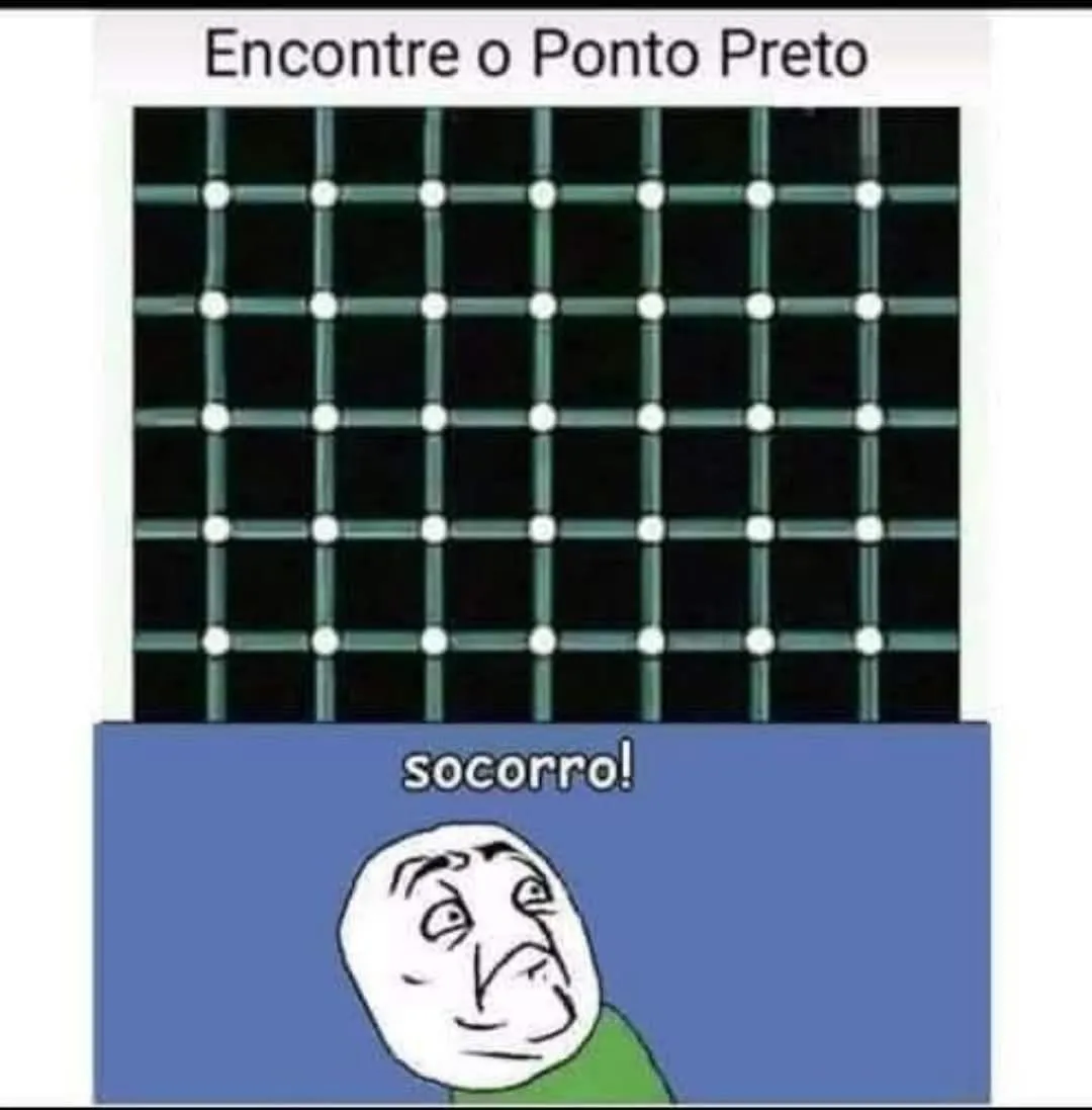 encontre o ponto preto