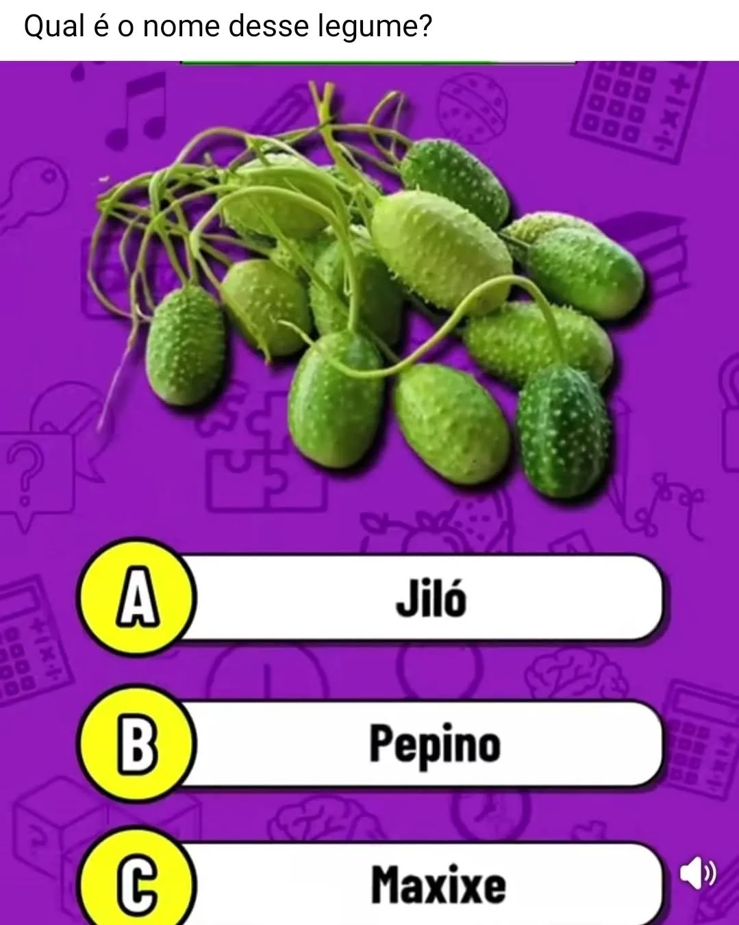 qual é o nome desse legume