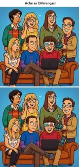 Ache as Diferenças: The Big Bang Theory