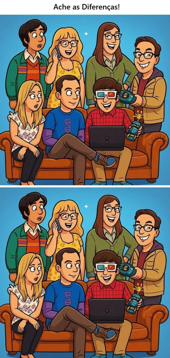 Ache as Diferenças: The Big Bang Theory
