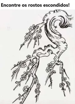 desafio visual encontre todos os rostos escondidos nessa imagem