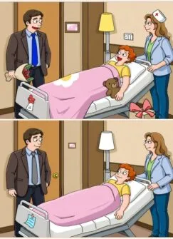 ache as diferenças visita no hospital resposta