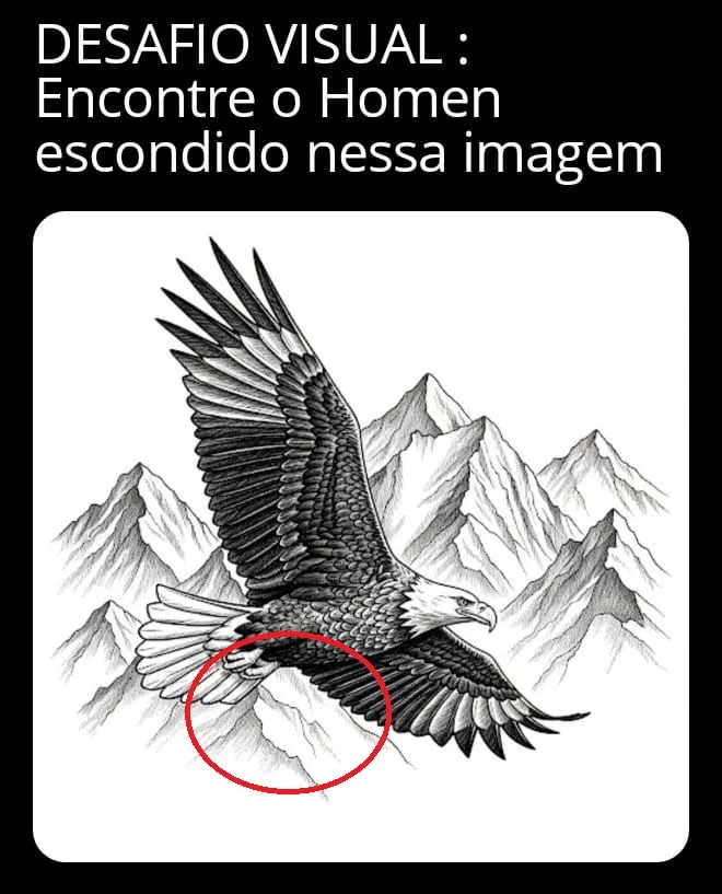encontre o homem escondido na imagem resposta