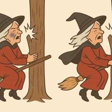 Ache a Diferença: A Bruxa da Floresta Atrapalhada