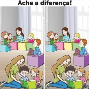 Ache a Diferença: Clube de Leitura Infantil