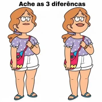 Ache as Diferenças: Ruiva e Estilosa