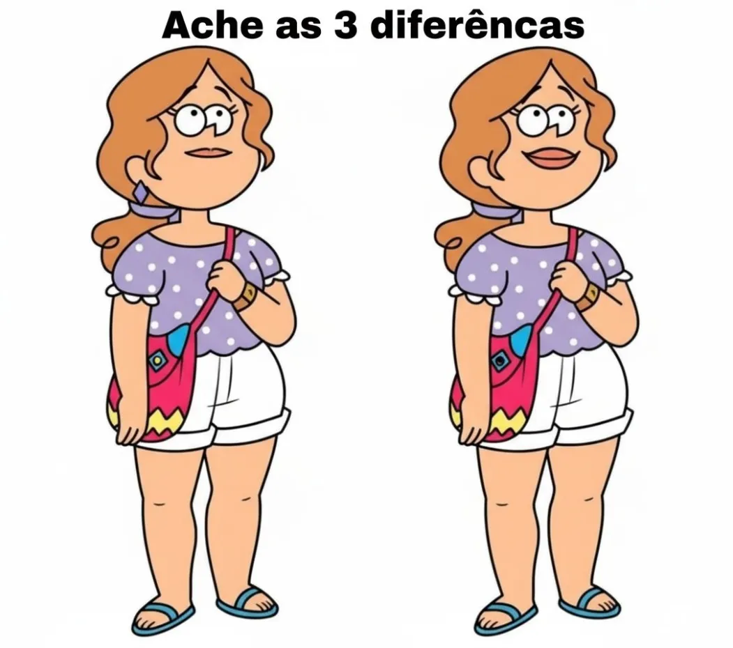 Ache as Diferenças: Ruiva e Estilosa