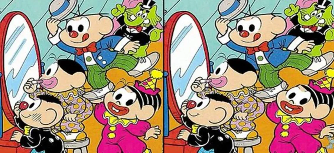 Ache as Diferenças: Turma da Mônica no Circo