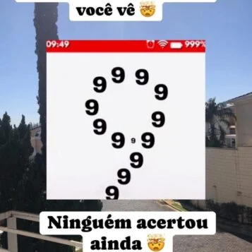 Quantos Números 9 Você Vê