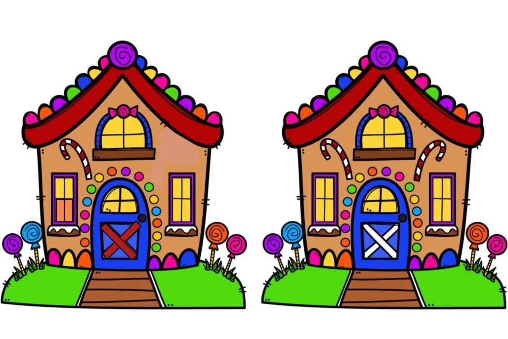 Ache a Diferença: A Casa de Doces