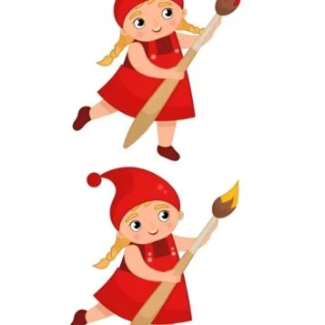 Ache a Diferença: A Duendezinha e Seu Pincel