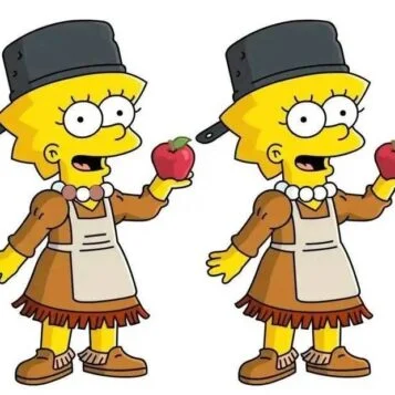 Ache a Diferença: A Lisa Fantasiada