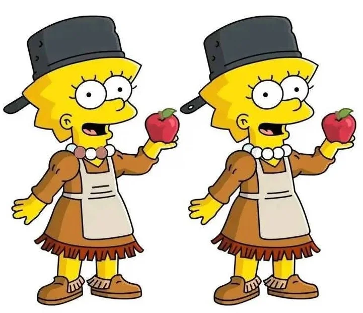 Ache a Diferença: A Lisa Fantasiada