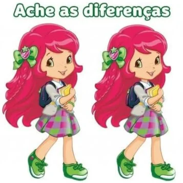 Ache a Diferença: A Moranguinho