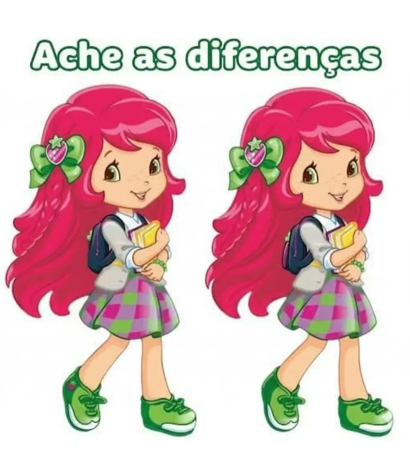 Ache a Diferença: A Moranguinho