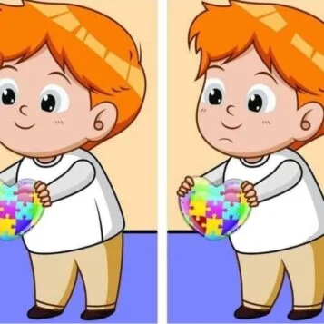 Ache a Diferença: O Menino e o Coração de Quebra-Cabeça