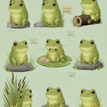 Ache a Diferença: Os Sapinhos no Jardim