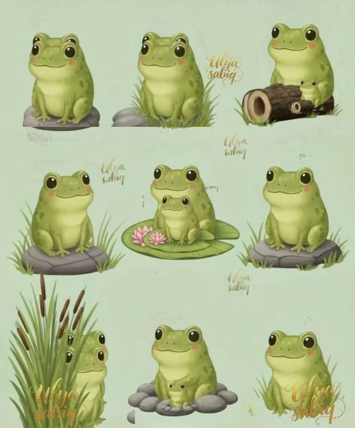 Ache a Diferença: Os Sapinhos no Jardim