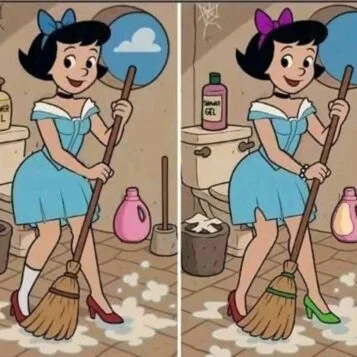 Ache as Diferenças: A Faxina no Banheiro