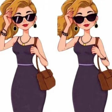 Ache as Diferenças: A Mulher Elegante