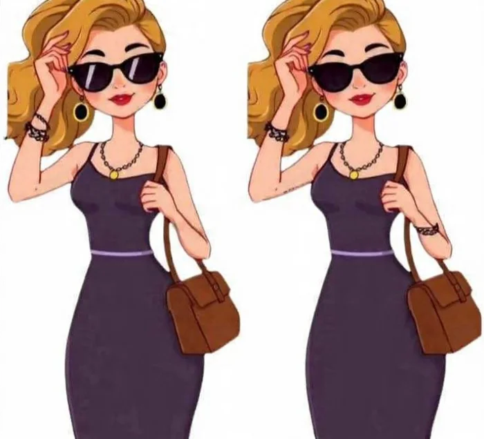 Ache as Diferenças: A Mulher Elegante