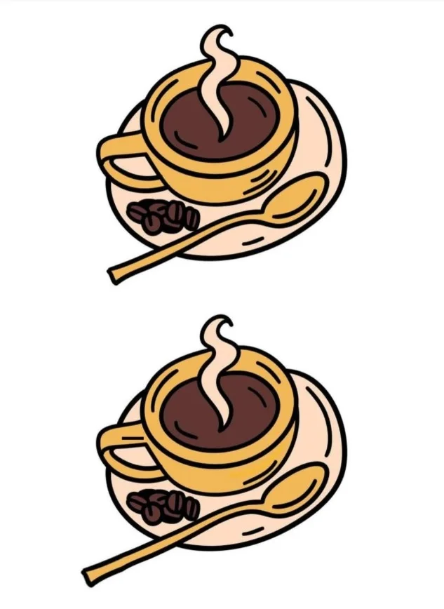 O Desafio da Xícara de Café: Você Consegue Achar as 3 Diferenças?