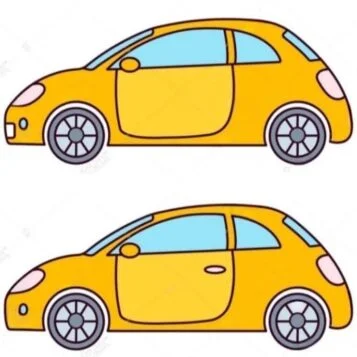 Desafio Visual: Encontre as 3 Diferenças no Carro Amarelo