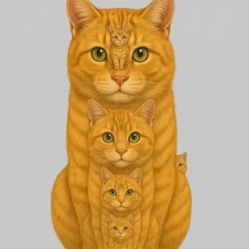 Quantos Gatos Você Consegue Ver na Imagem?