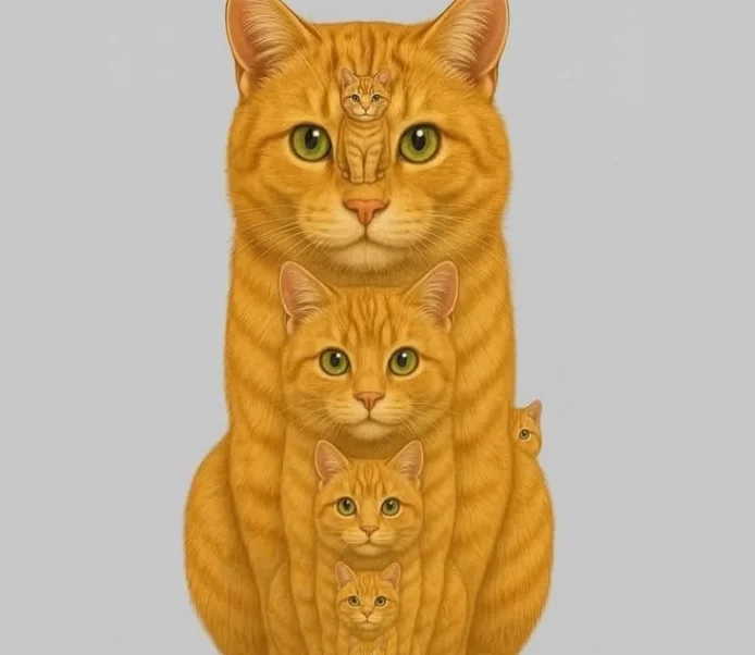 Quantos Gatos Você Consegue Ver na Imagem?