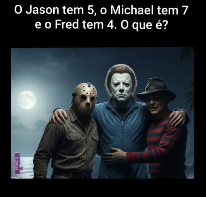 Desafio do Dia: Jason Tem 5, Michael Tem 7 e Fred Tem 4… O Que É?