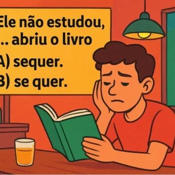 Desafio do Dia: Qual é a Forma Correta Para Completar a Frase?