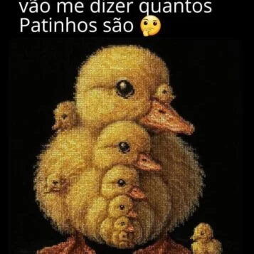 Desafio do Dia: Quantos Patinhos Estão Escondidos na Imagem?