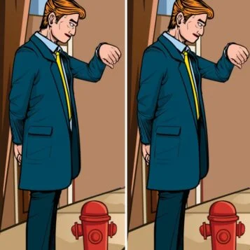 Desafio Visual: Encontre a Diferença no Homem de Negócios!