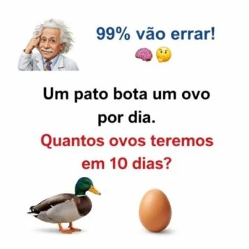 99% Vão Errar: O Desafio do Ovo de Pato