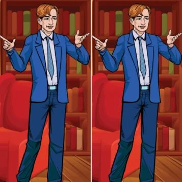 Desafio Visual: Encontre a Diferença no Homem de Negócios!