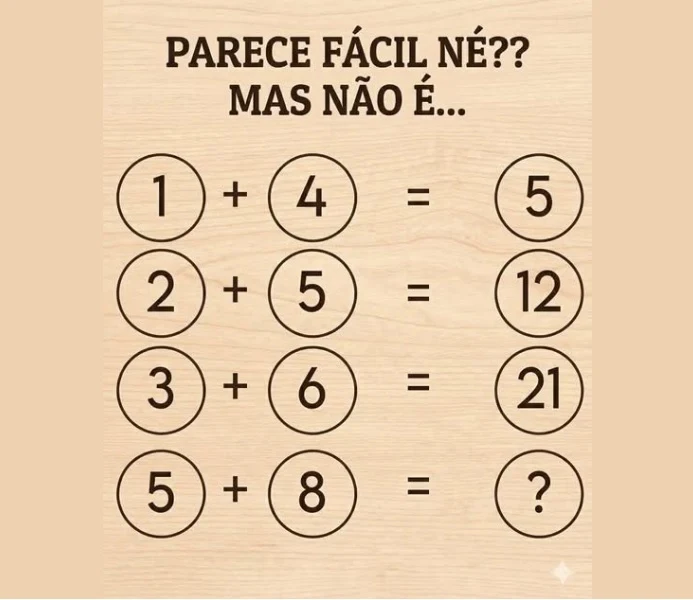 Parece Fácil… Mas Não É: Descubra o Padrão da Sequência Matemática!