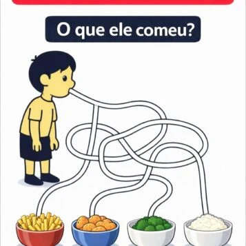 Desafio: o que ele comeu?
