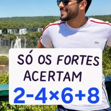 Quanto é 2-4x6+8?