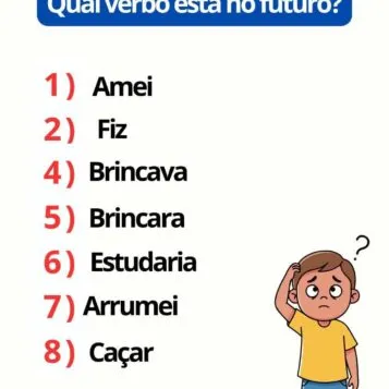 Qual verbo está no futuro? O desafio de português que confundiu muita gente